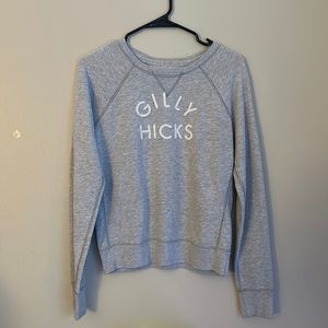 Gilly hicks grey sweatshirt